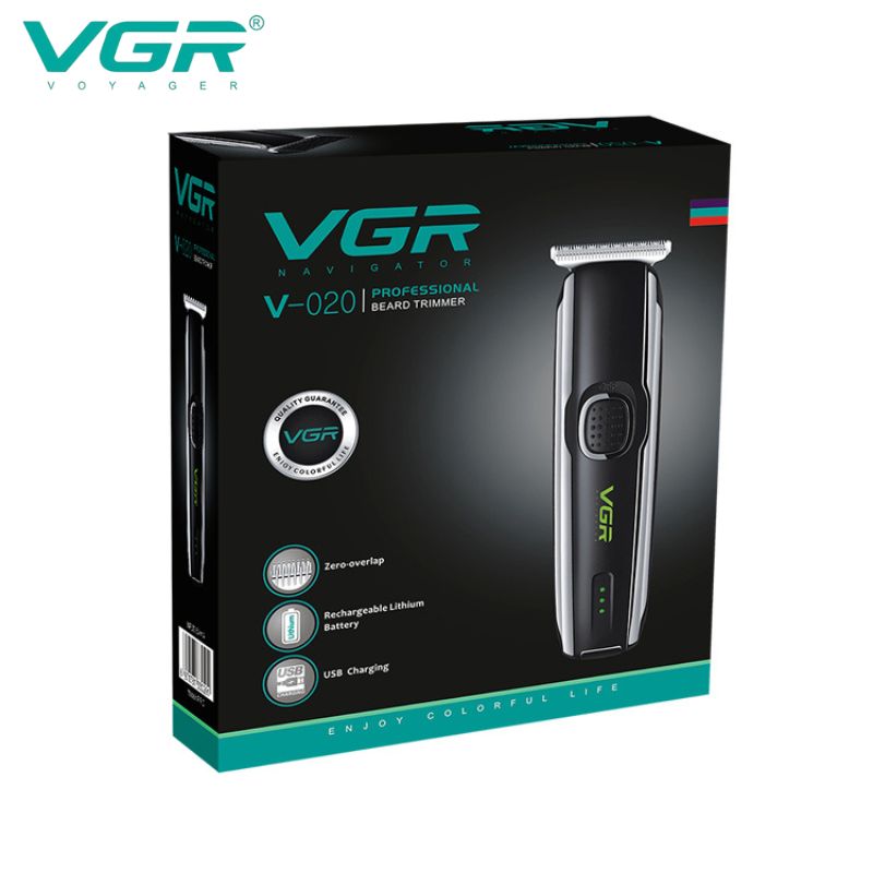ماكينة حلاقة وتشذيب لحية احترافية للرجال VGR V-020