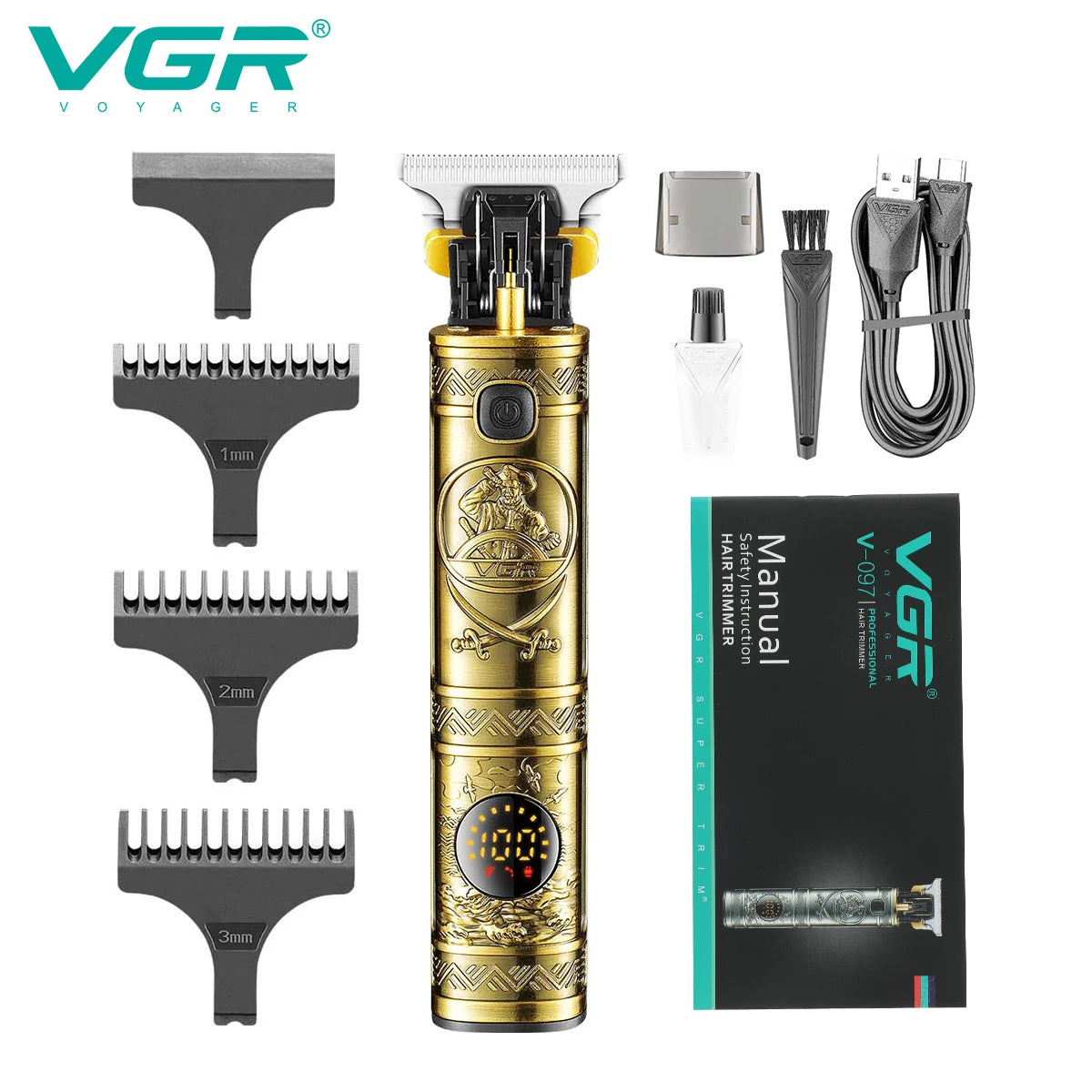 VGR V-097 Professional Hair Trimmer
