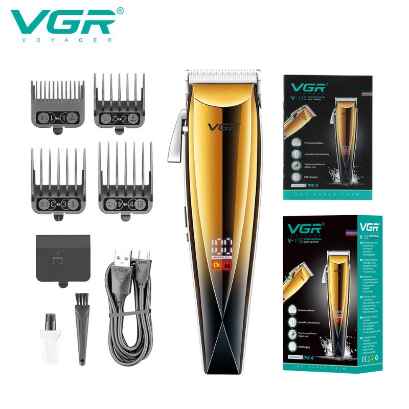 VGR V-115 Professional Hair Clipper for Men