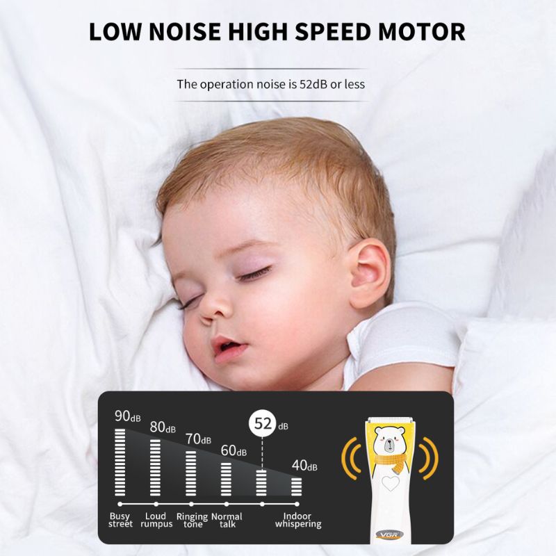 VGR V-152 Professional Baby Hair Clipper