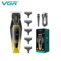 VGR V-253 Professional Hair Trimmer Clipper 6000RPM with LCD Display