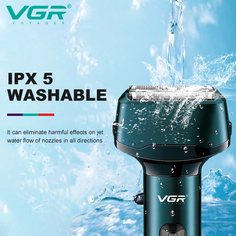 IPX5 ماكينة حلاقة رجالية مقاومة للماء VGR V-370