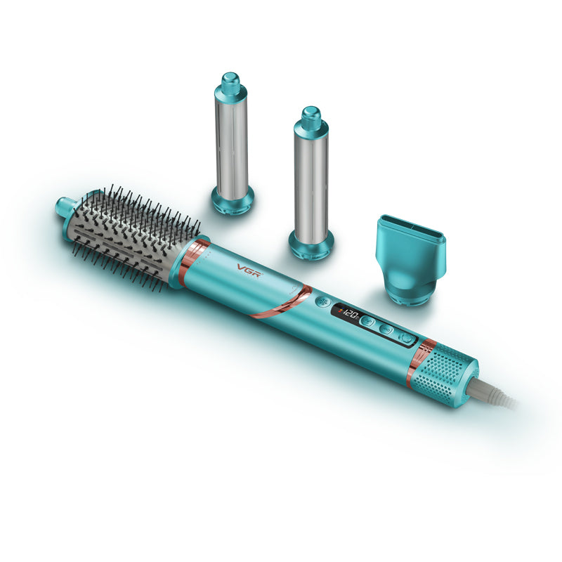 LED مصفف شعر بالهواء الساخن 4 في 1 بشاشة VGR V-474