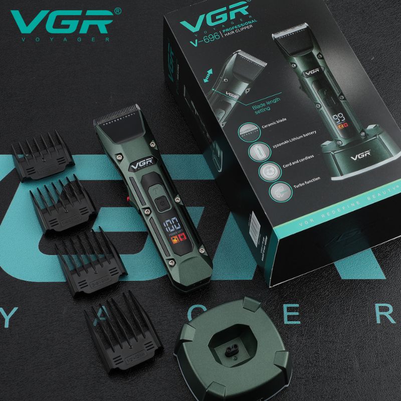 VGR V-696 Professional Hair Clipper For Men