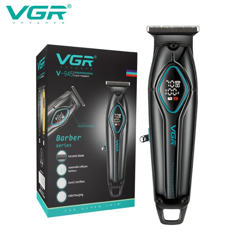 VGR V-945 Professional Cord-Cordless Hair Trimmer For Men