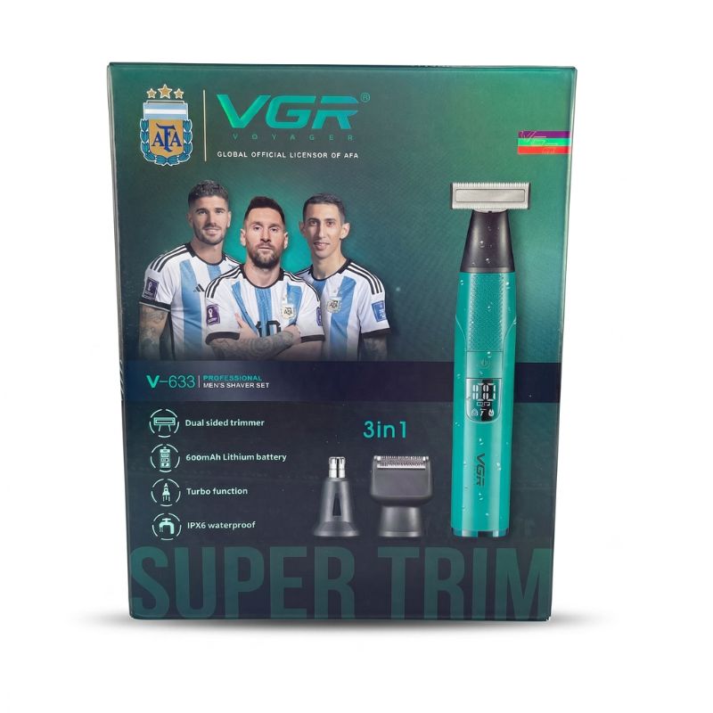 ماكينه حلاقة إحترافية ٣ في ١ مقاومه للماء VGR V-633