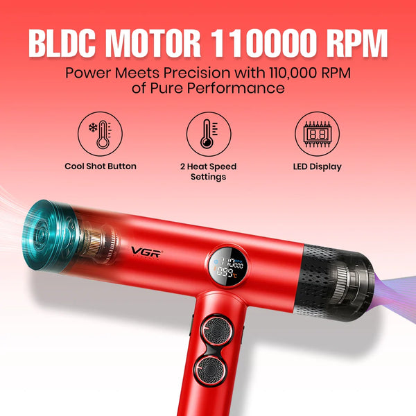 مجفف شعر إحترافي إصدار محدود VGR V-401