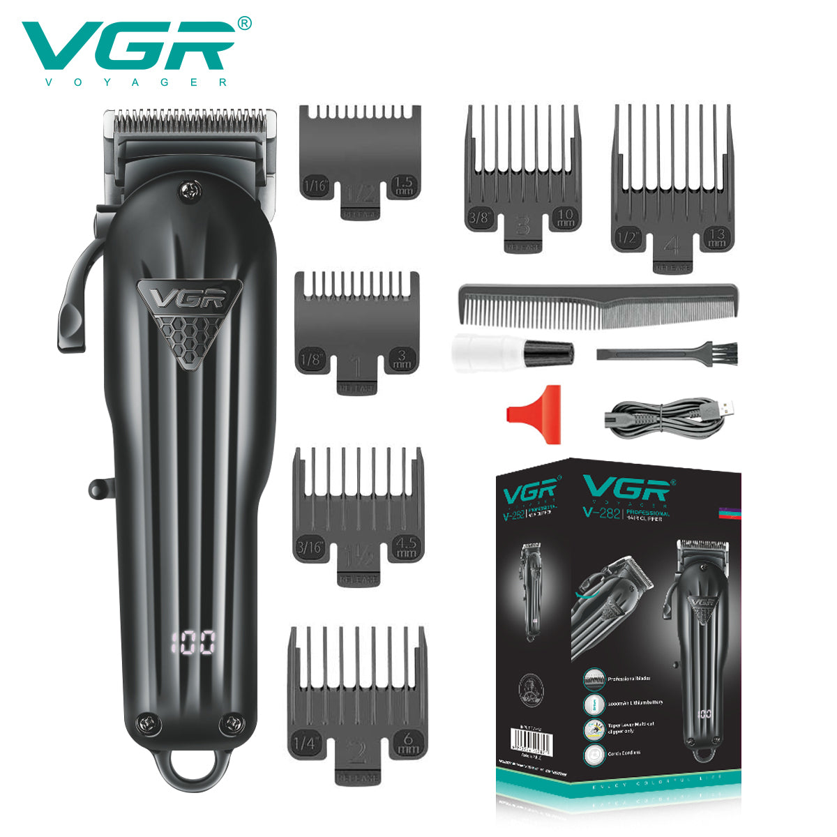 VGR V-282 Professional Hair Clipper