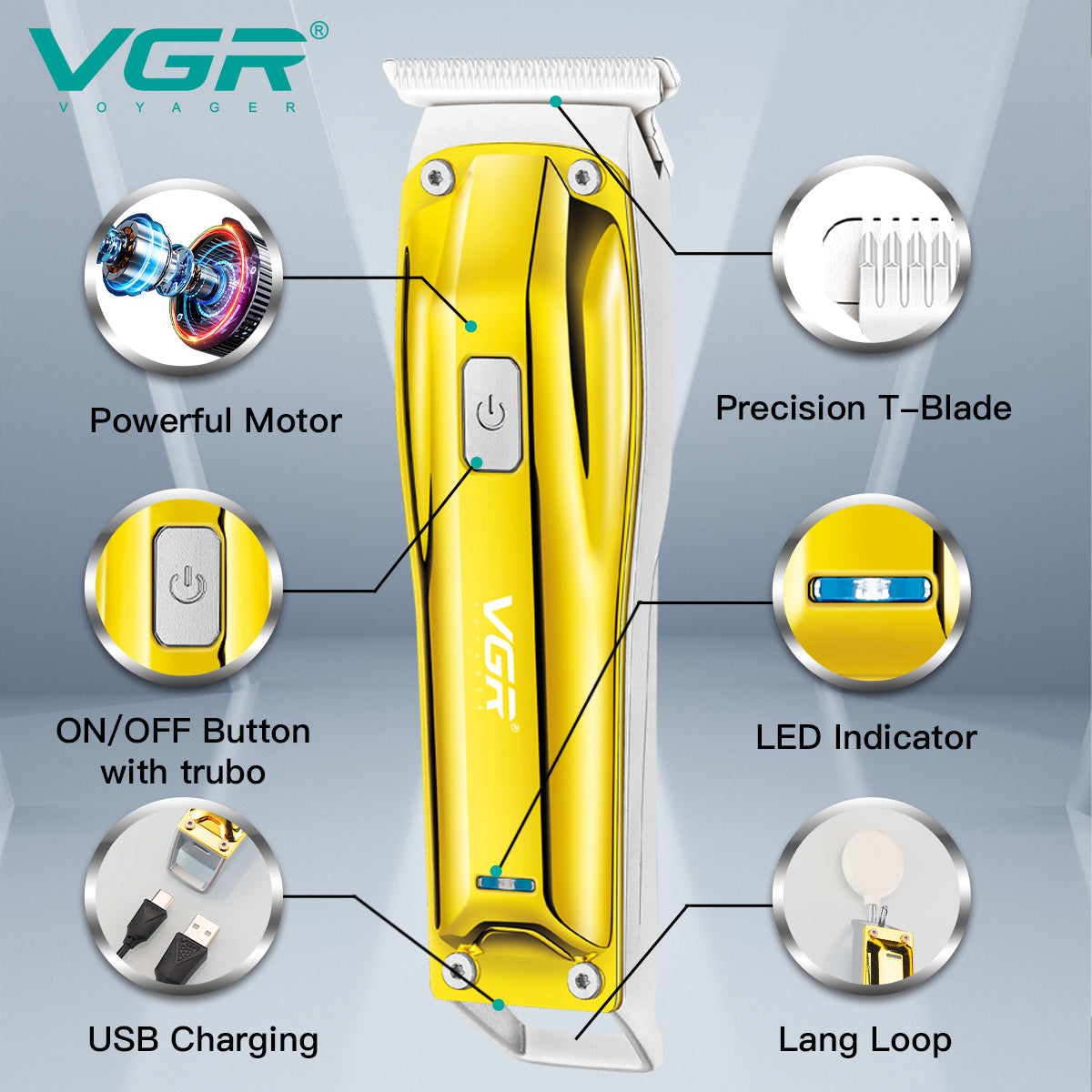 VGR V-955 Professional Hair Trimmer