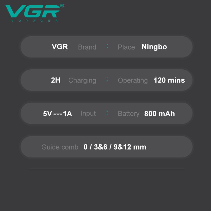 VGR V-155 Baby Vacuum Hair Clipper