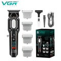 ماكينة حلاقة شعر احترافية سلكية/لاسلكية للاستخدام في الصالونات والمنازل VGR V-900
