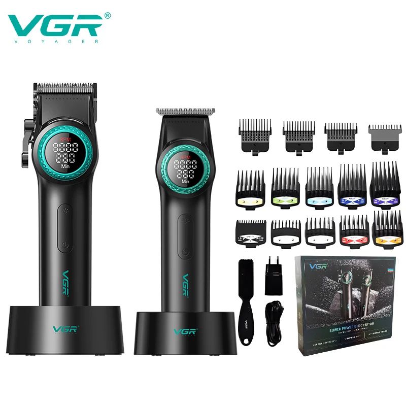 VGR V-001PRO & V-977 Professional Barber Combo – VGR Official Egypt