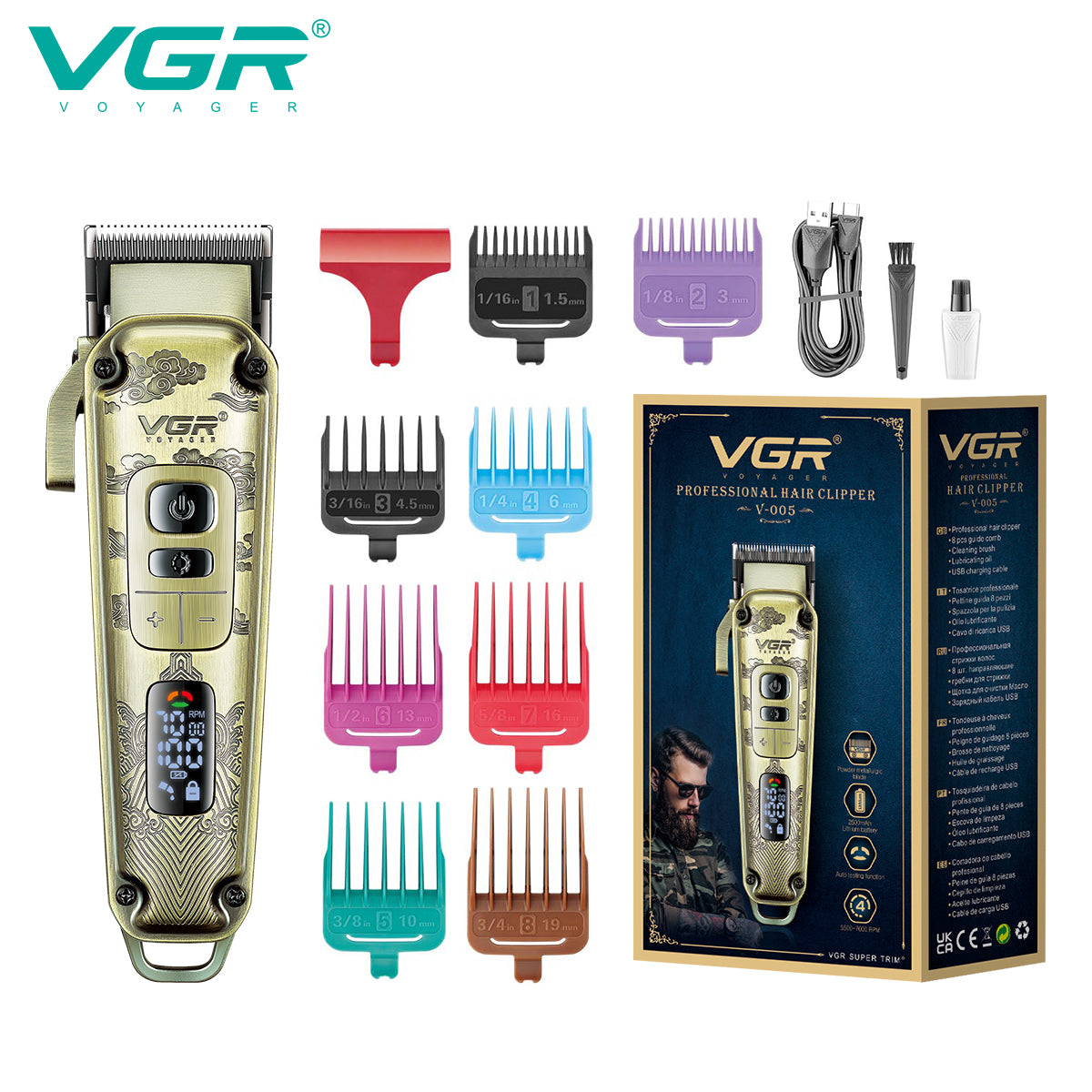 VGR V-005 Professional Hair Clipper
