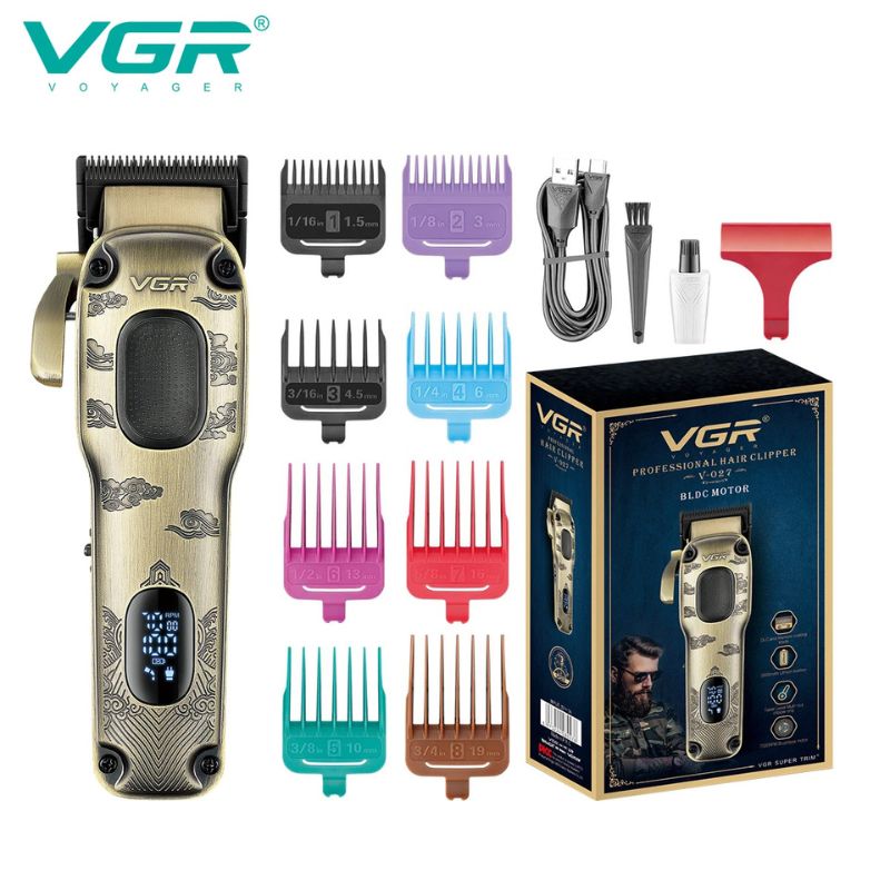 VGR V-027 Professional Hair Clipper for Men