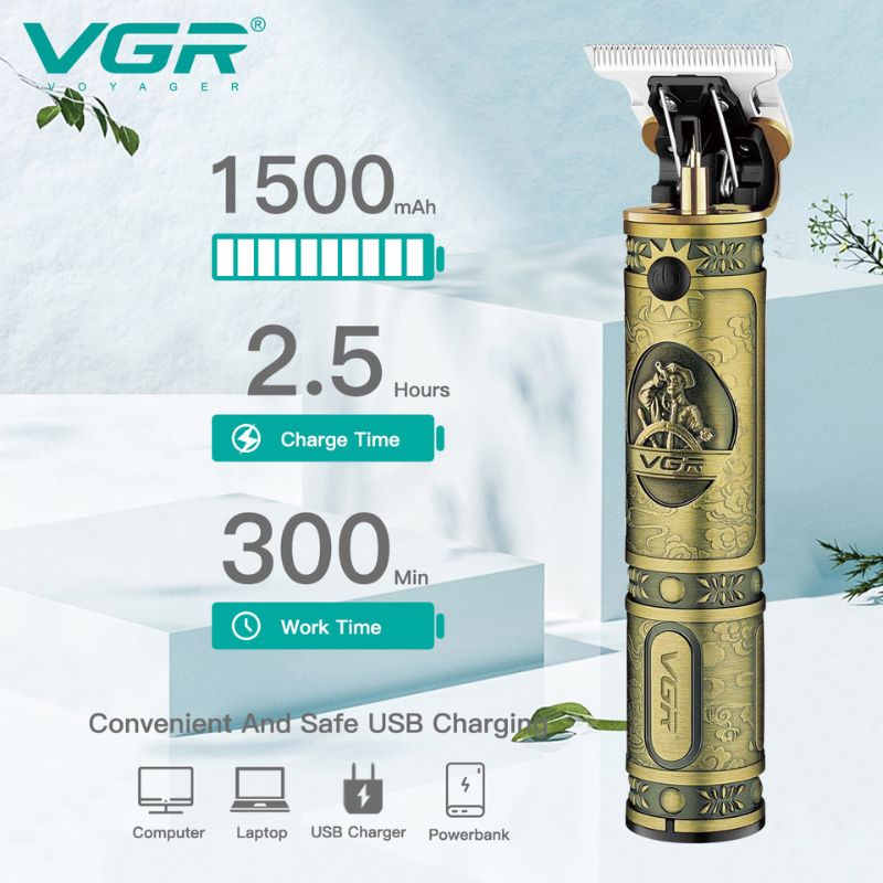 ماكينة تشذيب شعر إحترافية للرجال VGR V-085