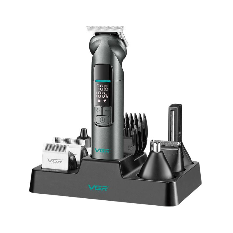 VGR V-096 Professional Grooming Kit for Men 14in1 Metal Design ipx7