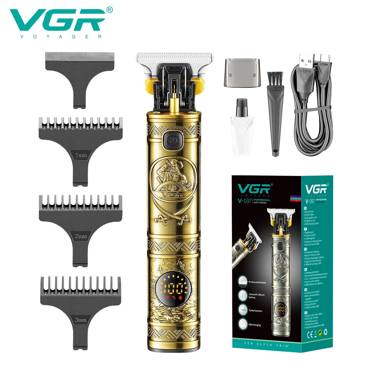 VGR V-097 Professional Hair Trimmer