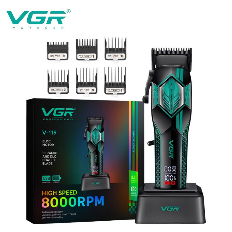 VGR V-119 Professional Hair Clipper for Men