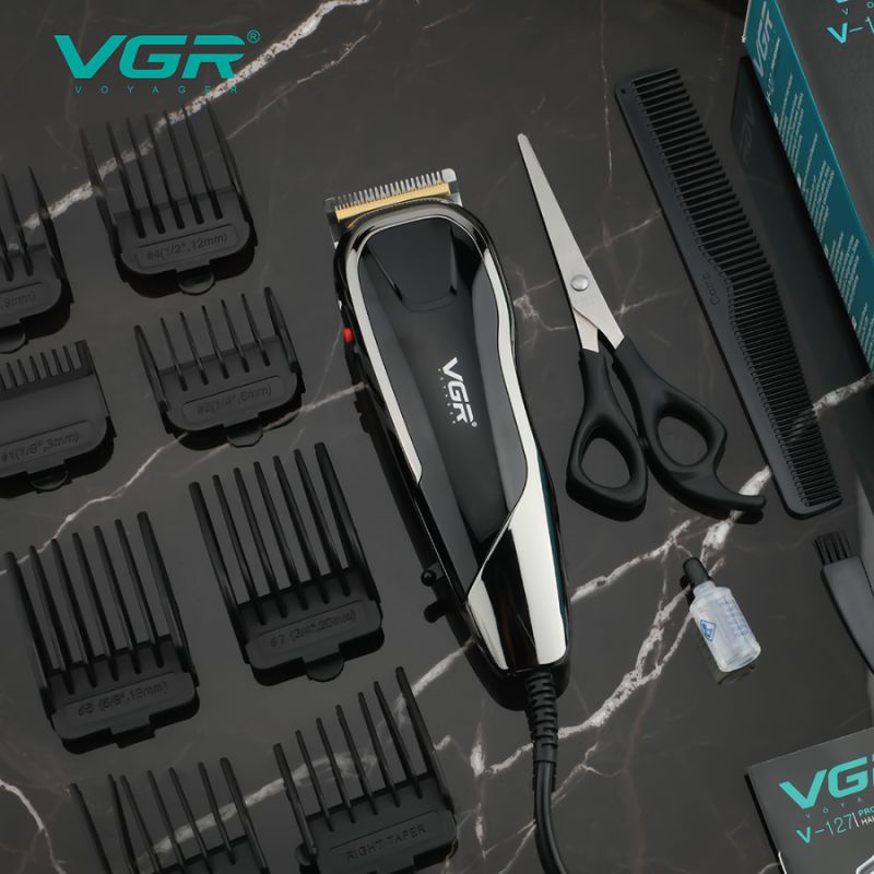 VGR V-127 Professional Corded Hair Clipper for Men