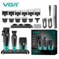 VGR V-196S3 Barber Combo Set Charging Dock 7000RPM