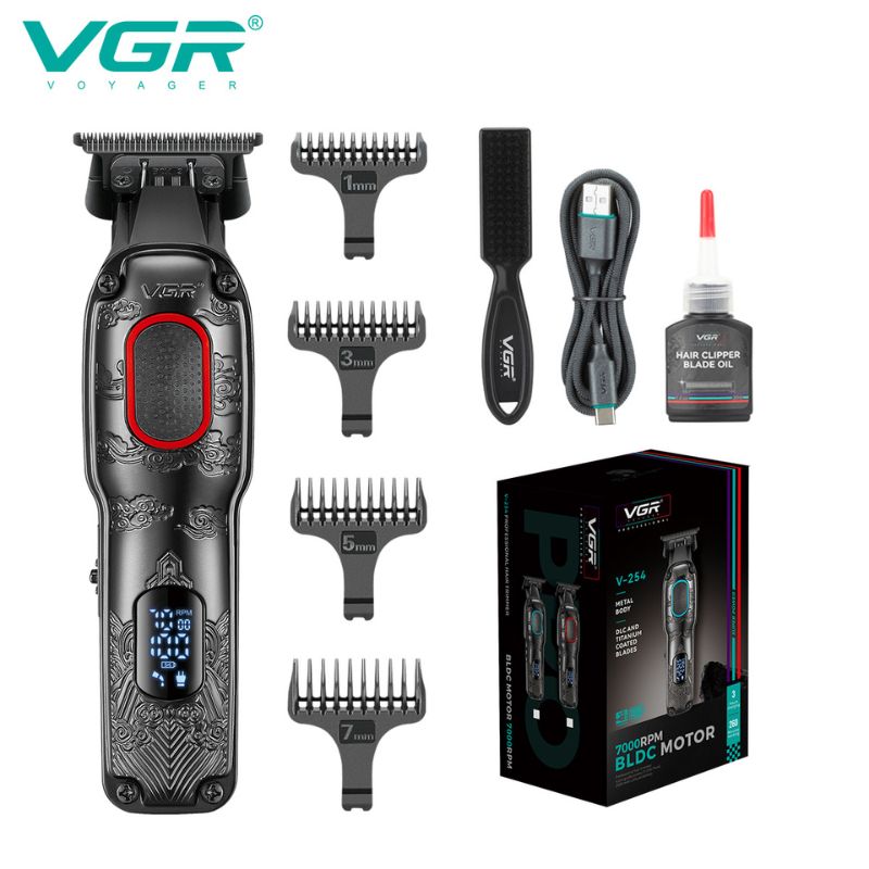 VGR V-254 Professional Hair Trimmer for Men 7000 RBM