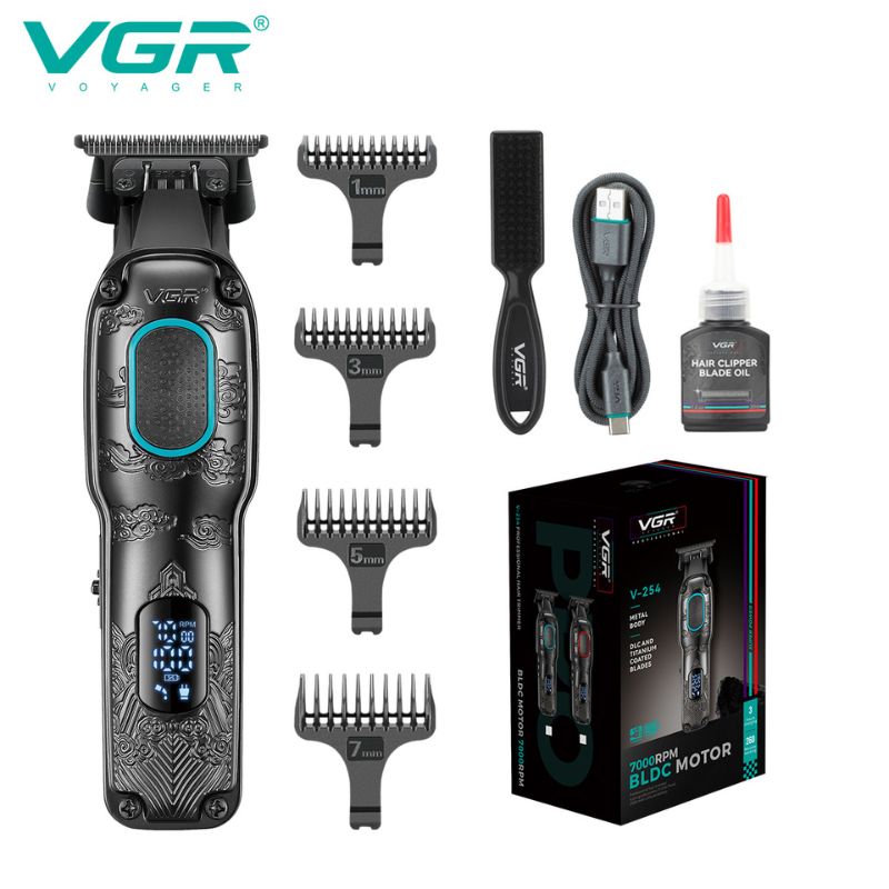 VGR V-254 Professional Hair Trimmer for Men 7000 RBM