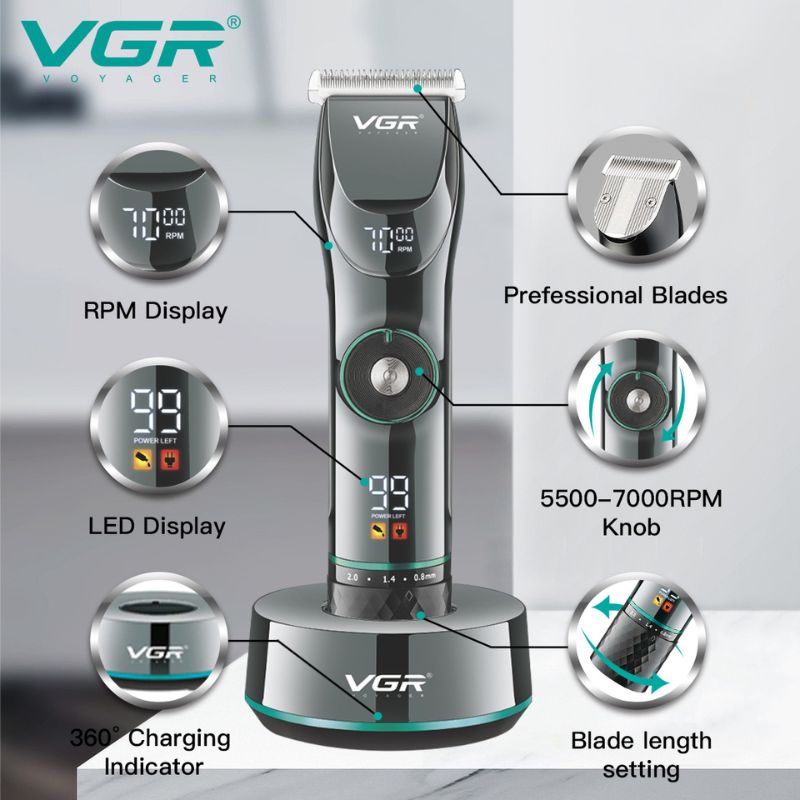 ماكينة قص شعر احترافية للرجال VGR V-256
