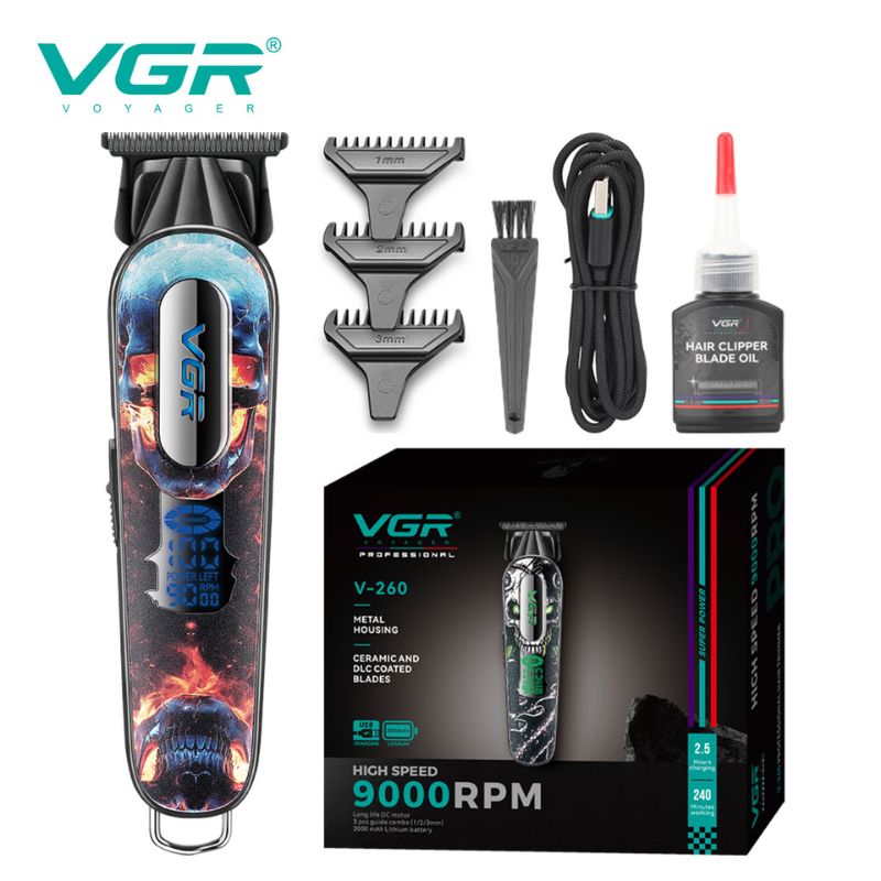 VGR V-260 Professional Hair Trimmer For Men