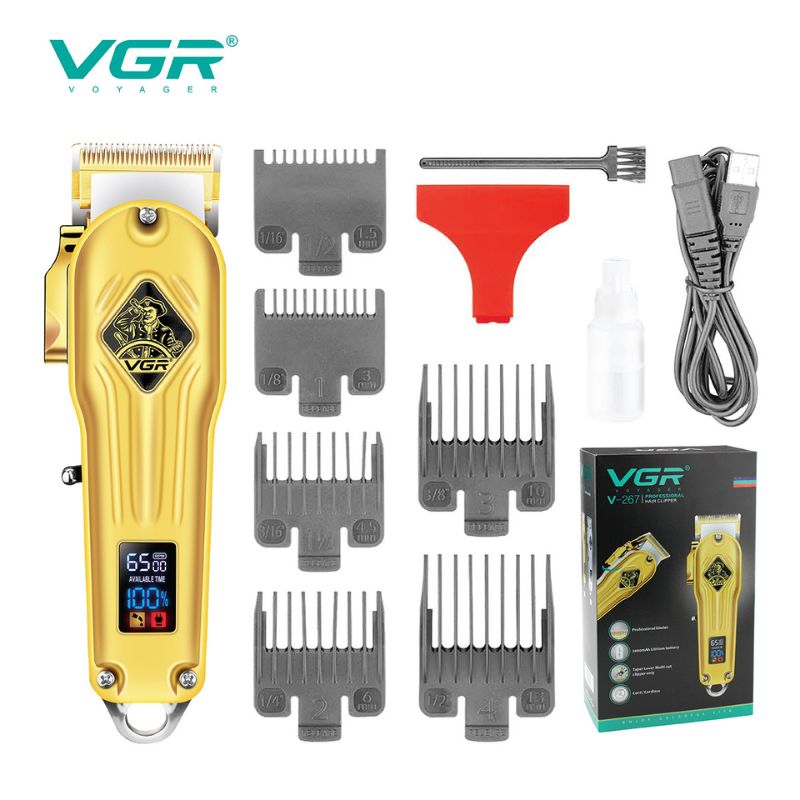 VGR V-267 Professional Hair Clipper for Men