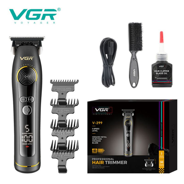 ماكينة تشذيب شعر ولحية إحترافية للرجال VGR V-299