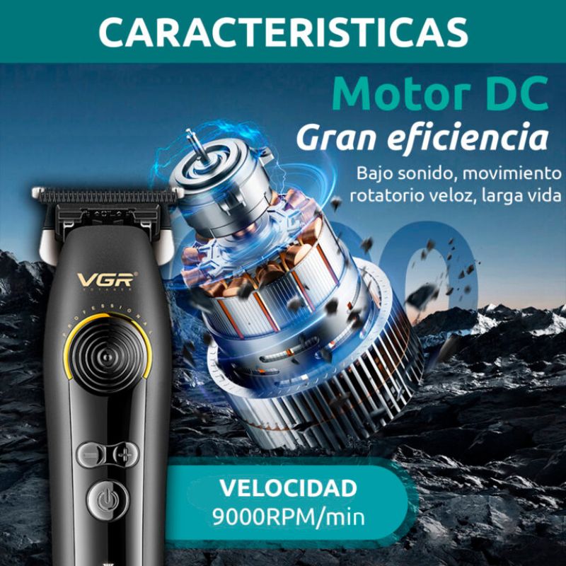 ماكينة تشذيب شعر ولحية إحترافية للرجال VGR V-299