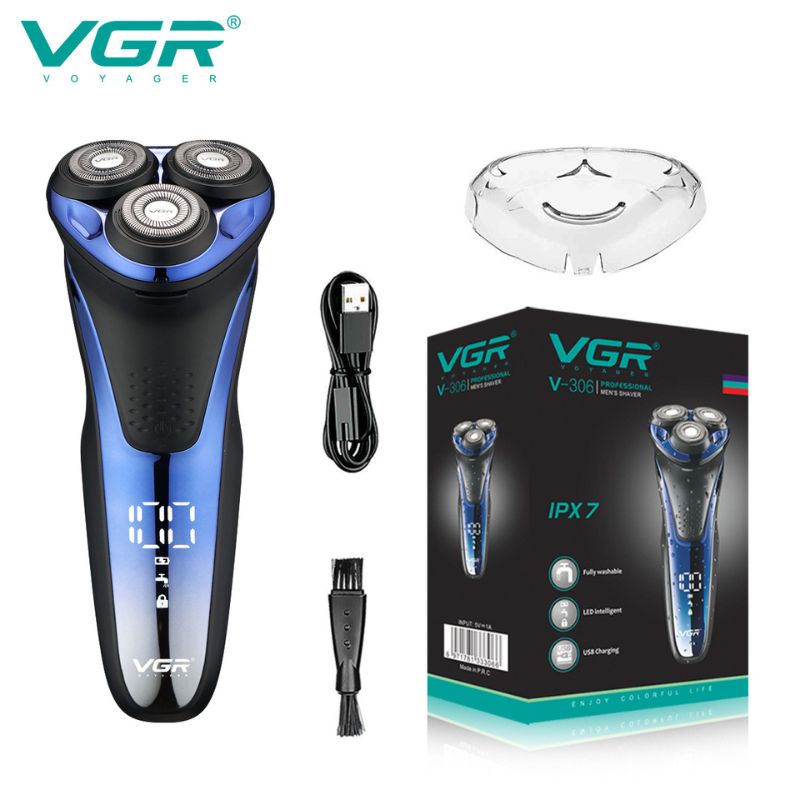 VGR V-306 Rotary Shaver for Men