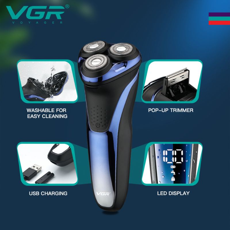 VGR V-306 Rotary Shaver for Men
