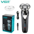 VGR V-323 Rotary Shaver for Men Precision Shaving with Smart LED Display