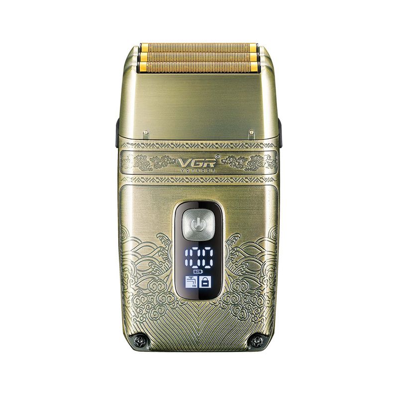 ماكينة حلاقة وتنعيم احترافية بحجم الجيب للرجال VGR V-335