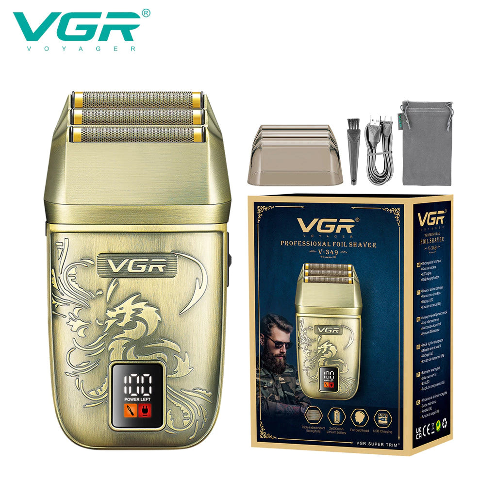 VGR V-349 professional foil shaver