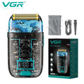 ماكينة حلاقة وتنعيم ذقن احترافية للرجال VGR V-352
