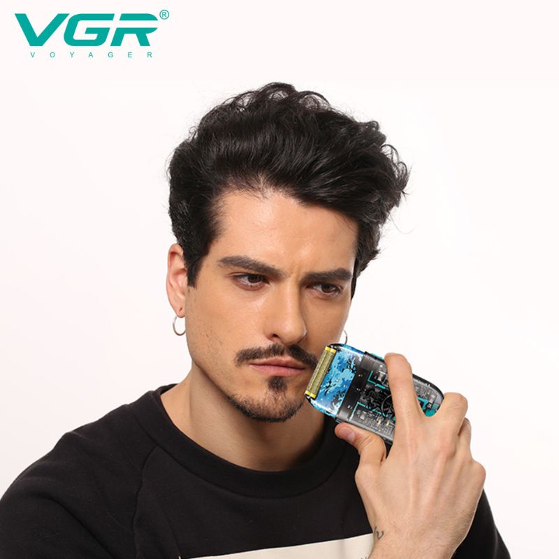 ماكينة حلاقة وتنعيم ذقن احترافية للرجال VGR V-352