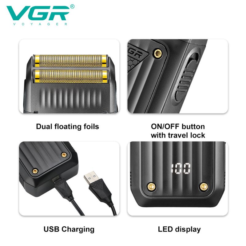 ماكينة تنعيم إحترافية للرجال VGR V-363