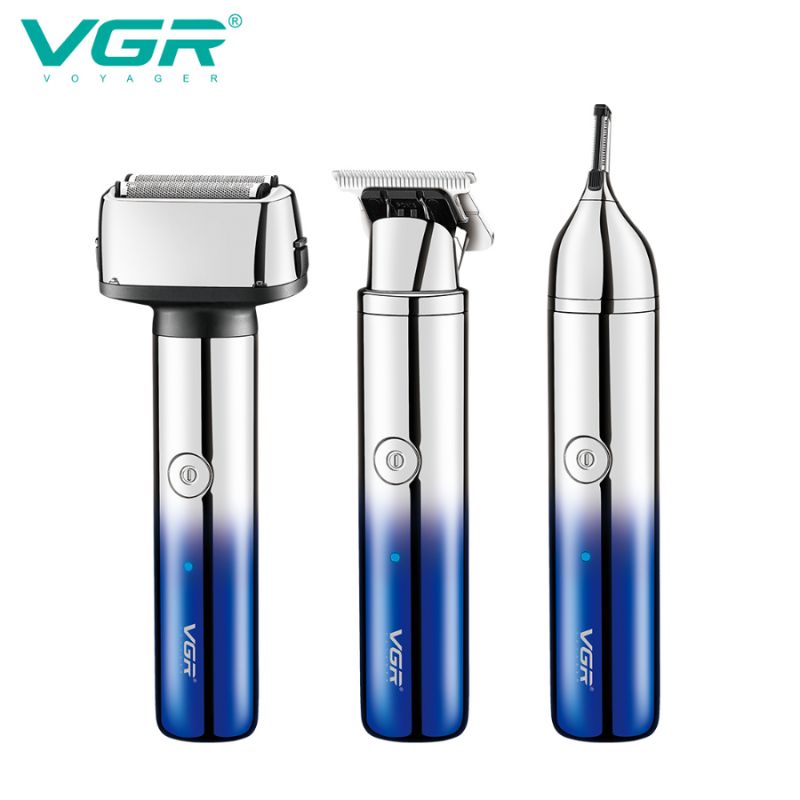 ماكينة حلاقة وتنعيم 3 في 1 للرجالVGR V-365