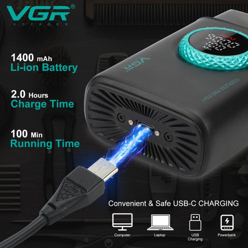 新品・正規品・保障付 VGR V-377 シェーバー コードレス ブラック VGR V-377 Professional Shaver For Men – VGR Official Egypt