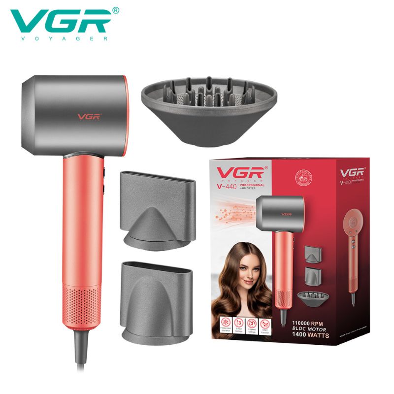 VGR V-440 Professional Hair Dryer high-speed BLDC motor 11000 RPM