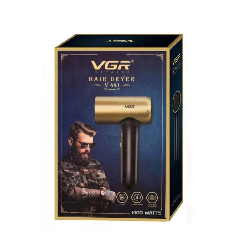 مجفف شعر احترافي للرجال والنساء VGR V-441