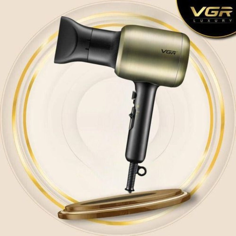 مجفف شعر احترافي بتصميم جديد بقوة 1800 وات VGR V-453