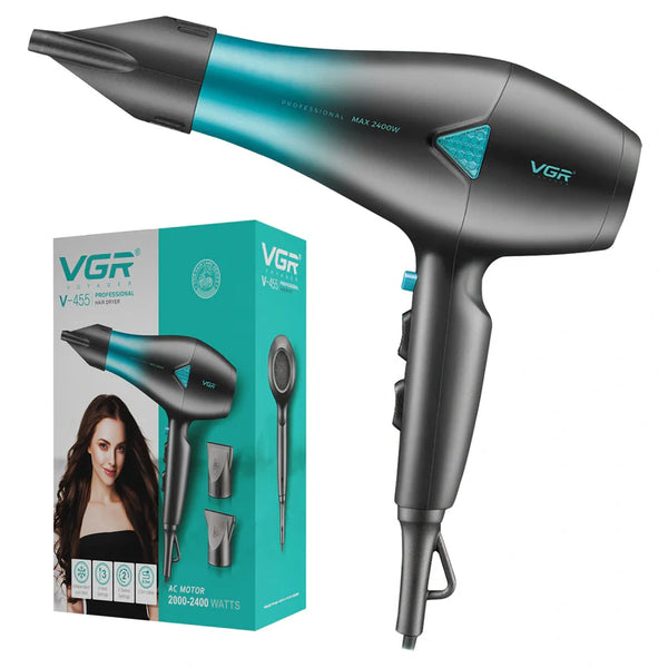 مجفف شعر احترافي للرجال والنساء VGR V-455