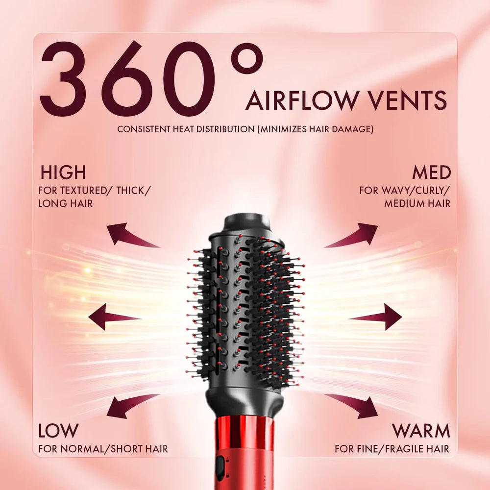 VGR V-488 Professional 8 IN 1 Hot Air Brush