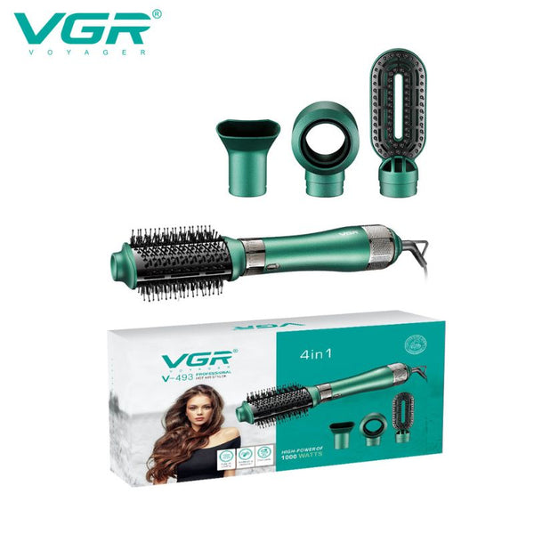 فرشاة ومصفف شعر احترافية للنساء  4 في 1 VGR V-493