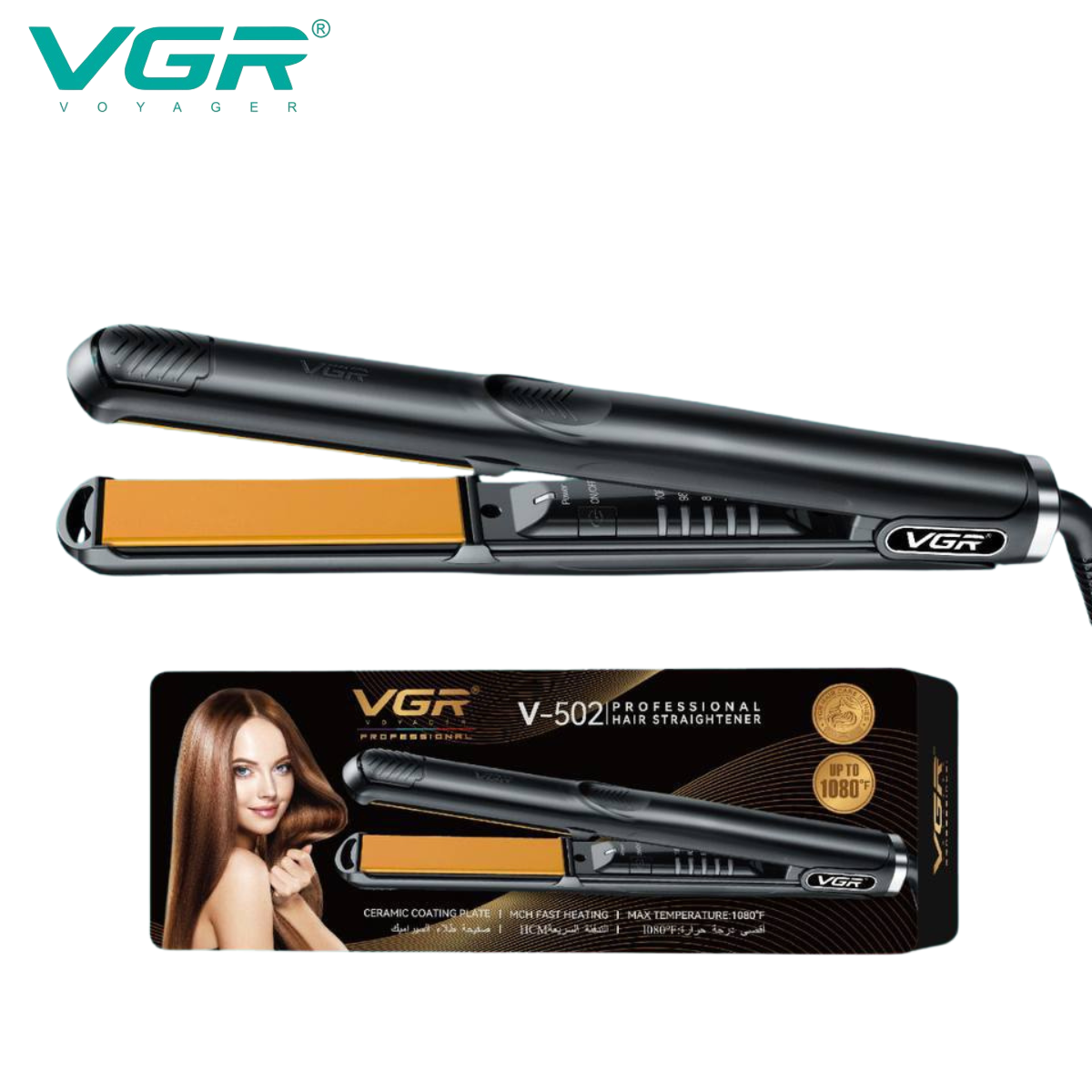 VGR V-502 Professional Hair Straightener