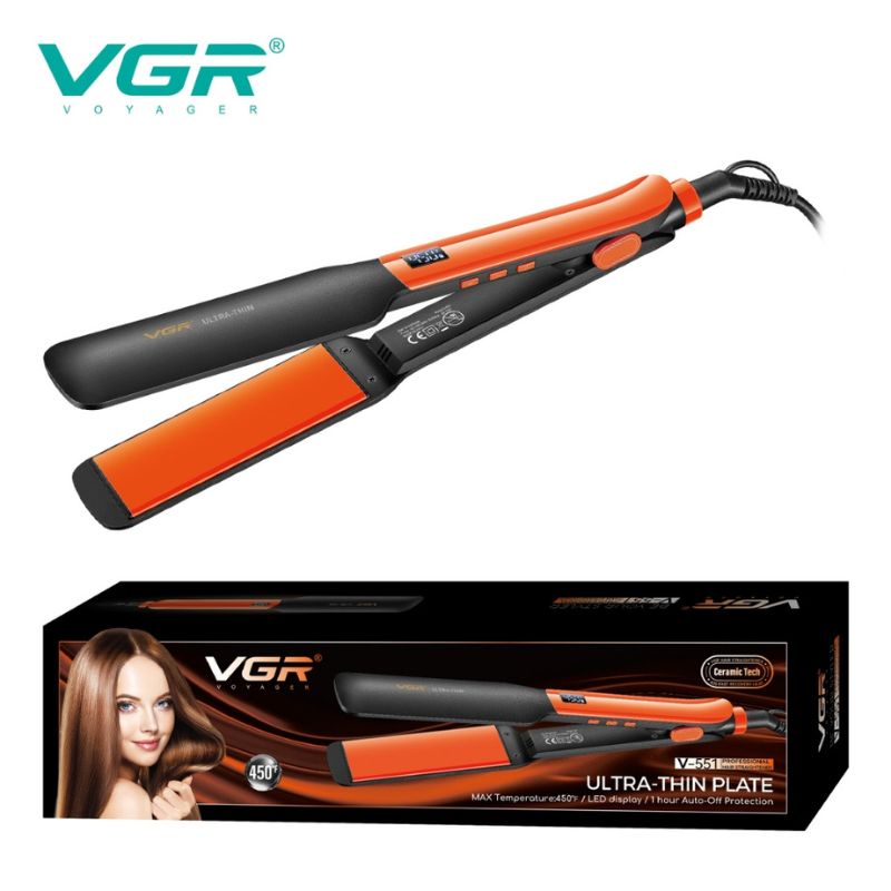 VGR V-551 Ultra-Thin Ceramic Hair Straightener