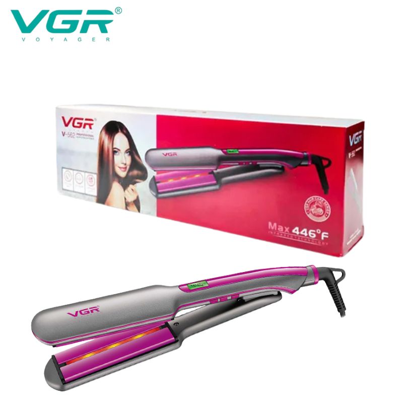 VGR V-562 Ceramic Plate Hair Straightener